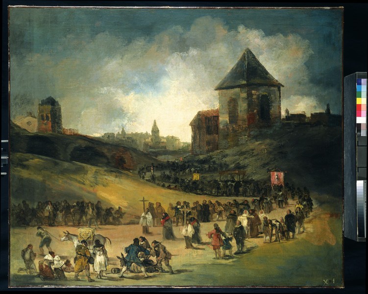 Procession in Valencia (Procesión en Valencia)