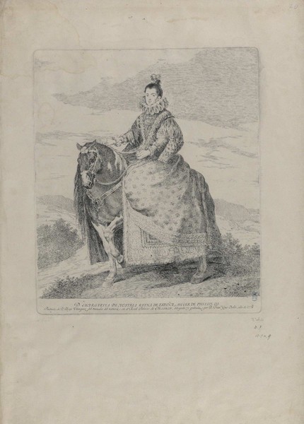 Margaret of Austria, Queen of Spain, wife of Philip III (Doña Margarita de Austria Reina de España, mujer de Felipe III