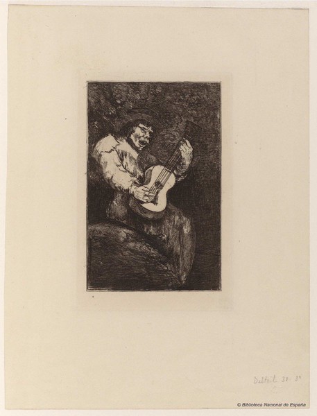 The blind singer