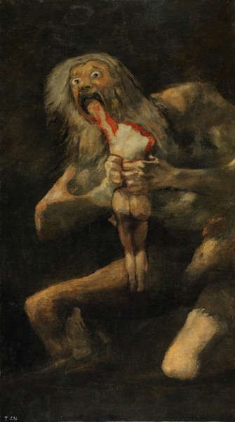 Saturn Devouring One of His Children (Saturno devorando a un hijo)
